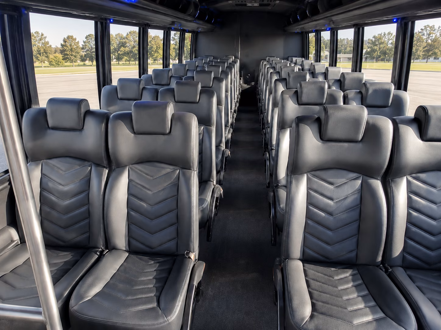 hesperia 18 passenger minibus inside