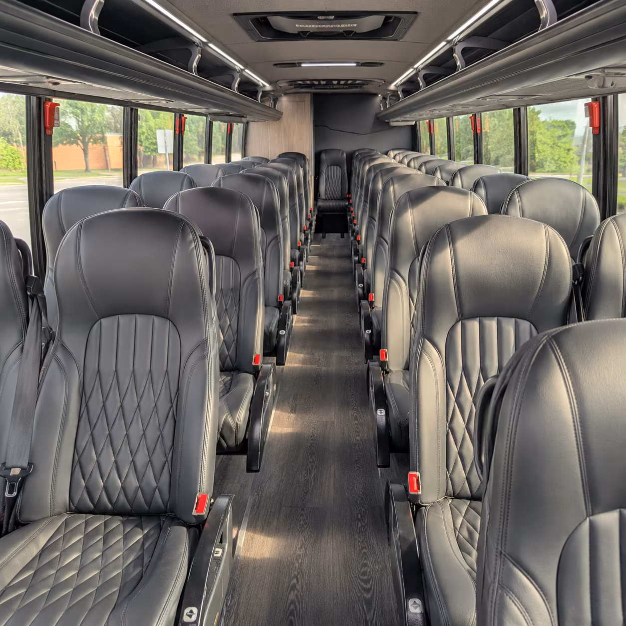 hesperia 25 passenger minibus inside