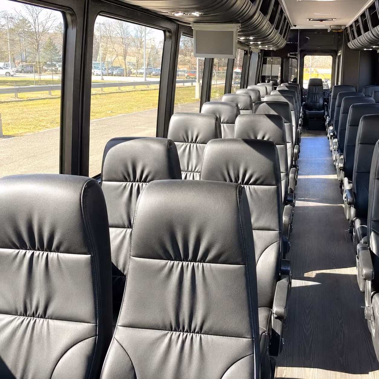 hesperia 35 passenger minibus inside