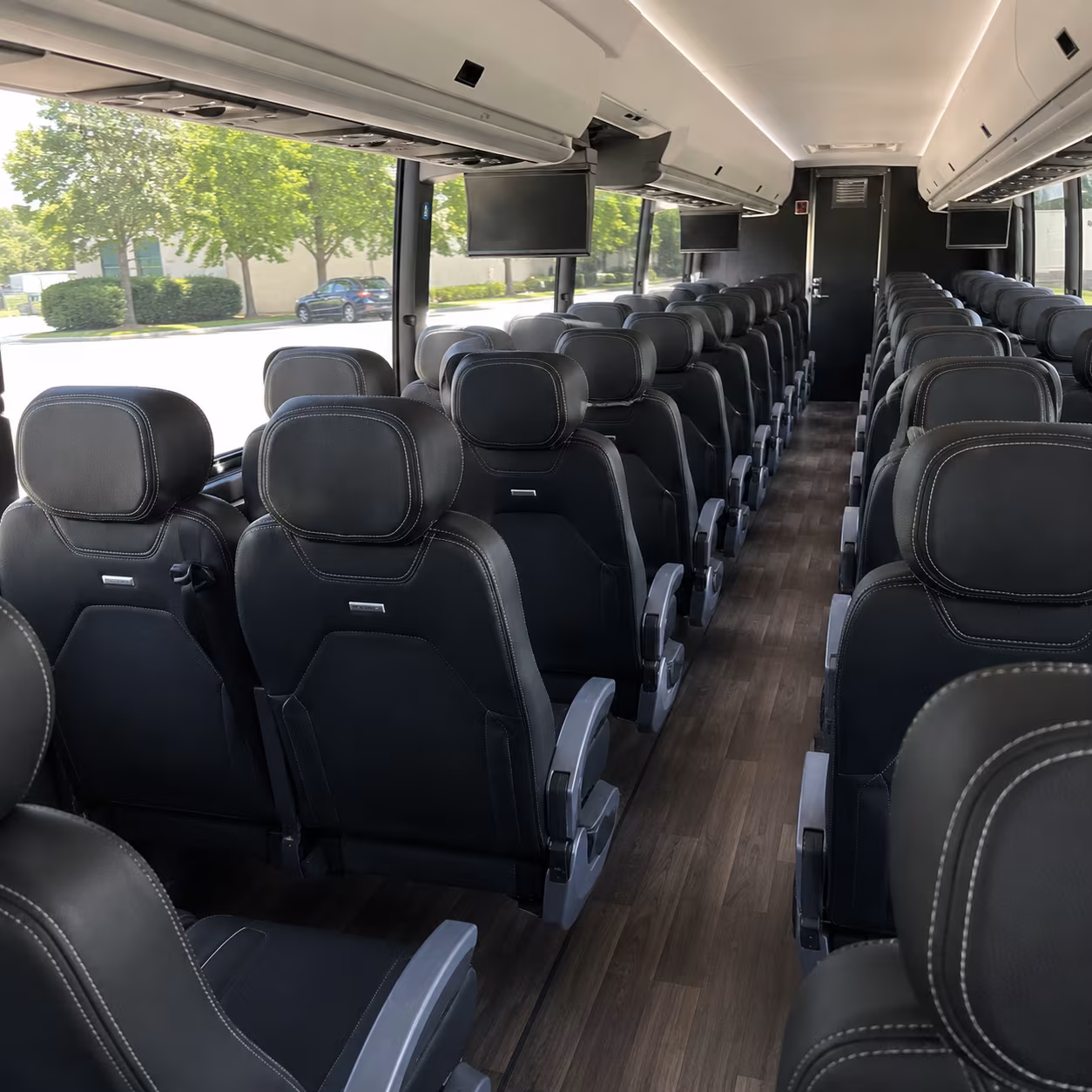 hesperia 56 passenger charter bus interior