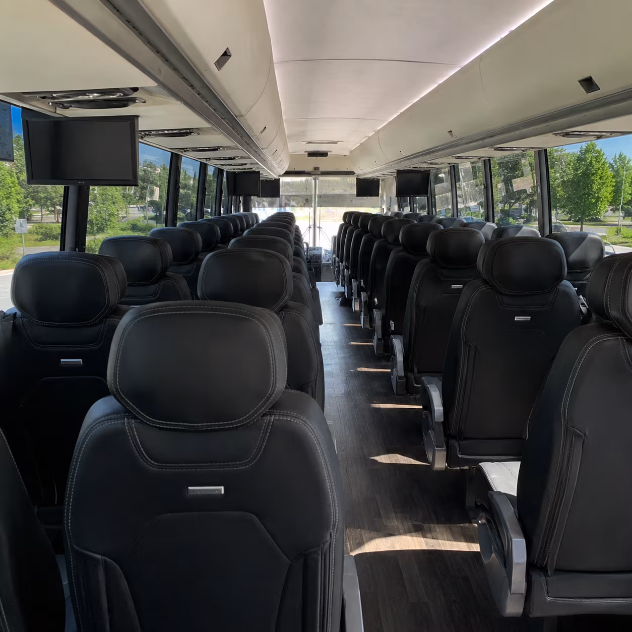 hesperia charter bus interior