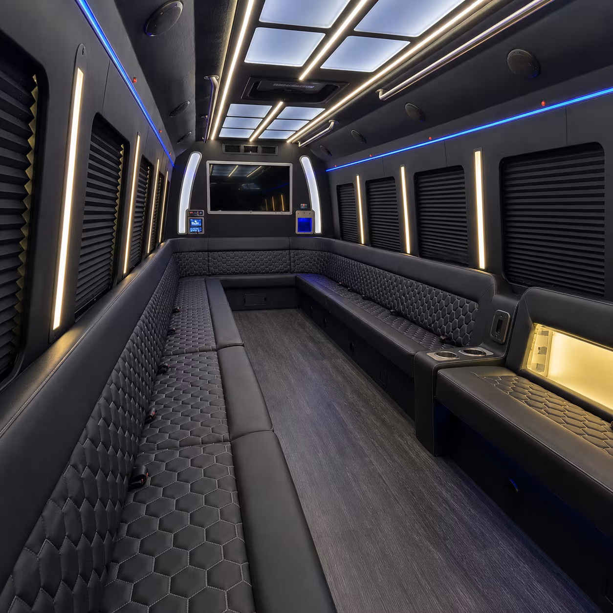 hesperia party bus inside