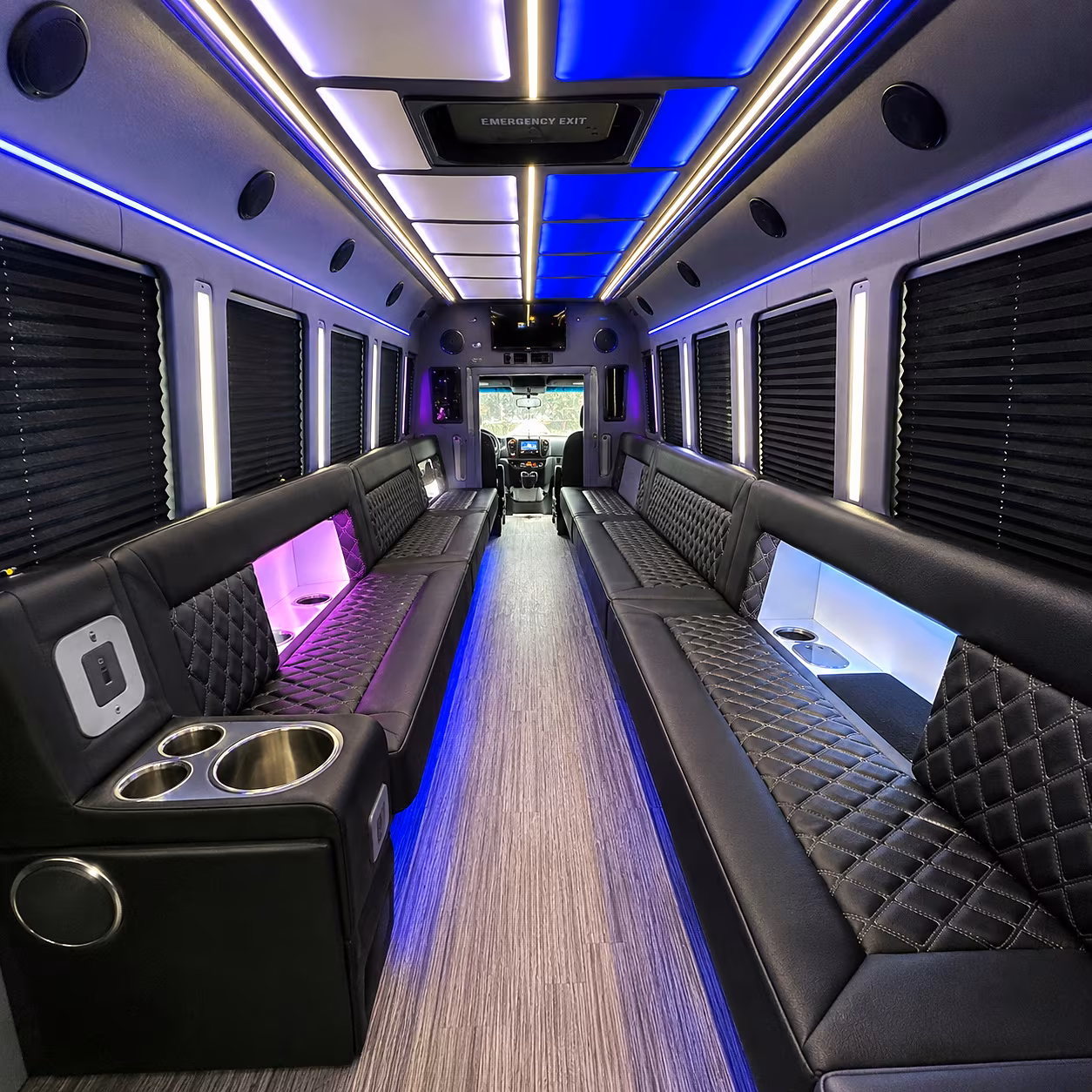 hesperia party bus interior