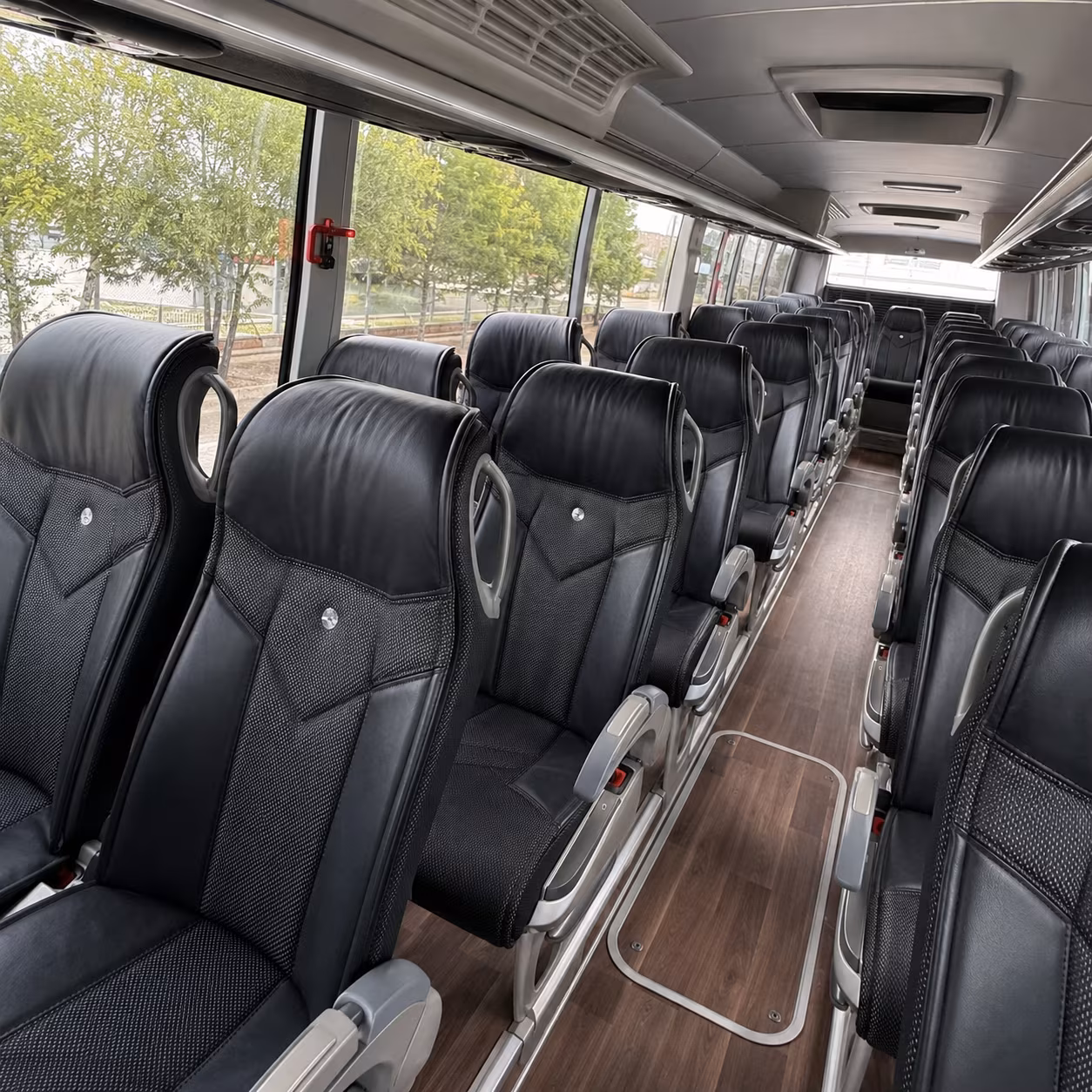 how distance mileage and route complexity affect bus rental rates in hesperia